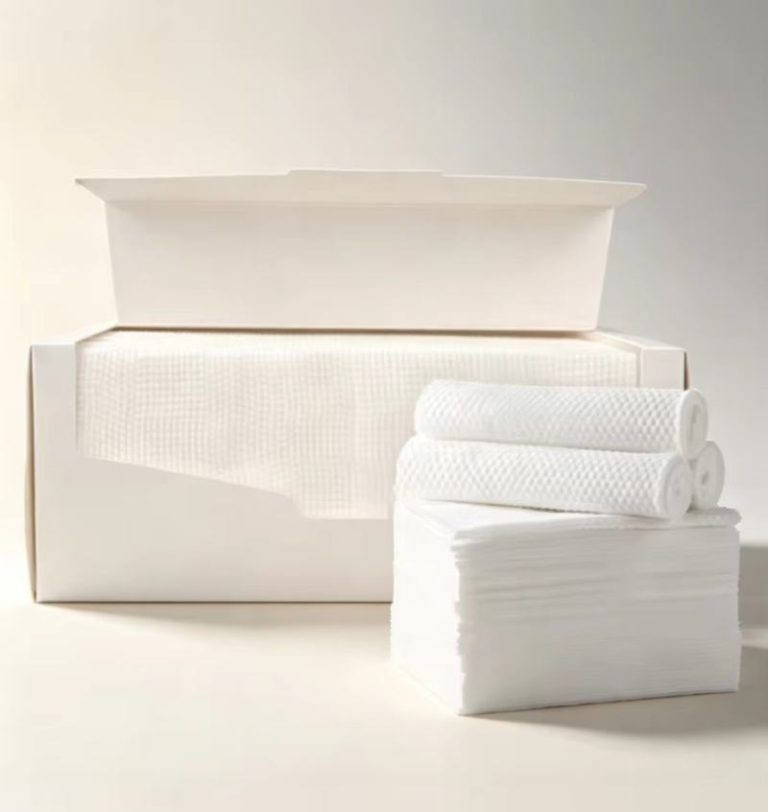 OEM Custom 100% Pure Cotton Soft Towel Box Pop-Up Tissue